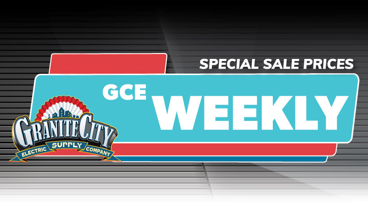 GCE Weekly sale banner